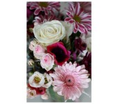 K51 - Zaujímavá kytička drobnokvetých ruží